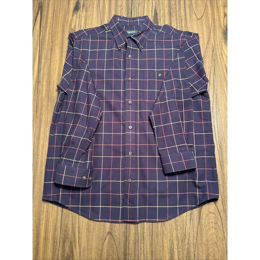 Orvis Men's BUNDLE 2-Long Sleeve Button Down Shirts Size L - Picture 5 of 7